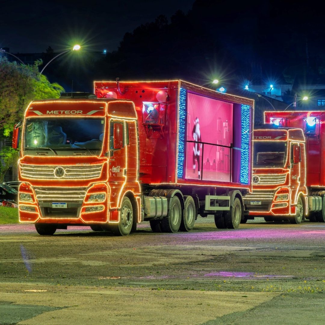 Caravana Iluminada Coca-Cola passa por Bauru nesta terça (10), veja o trajeto