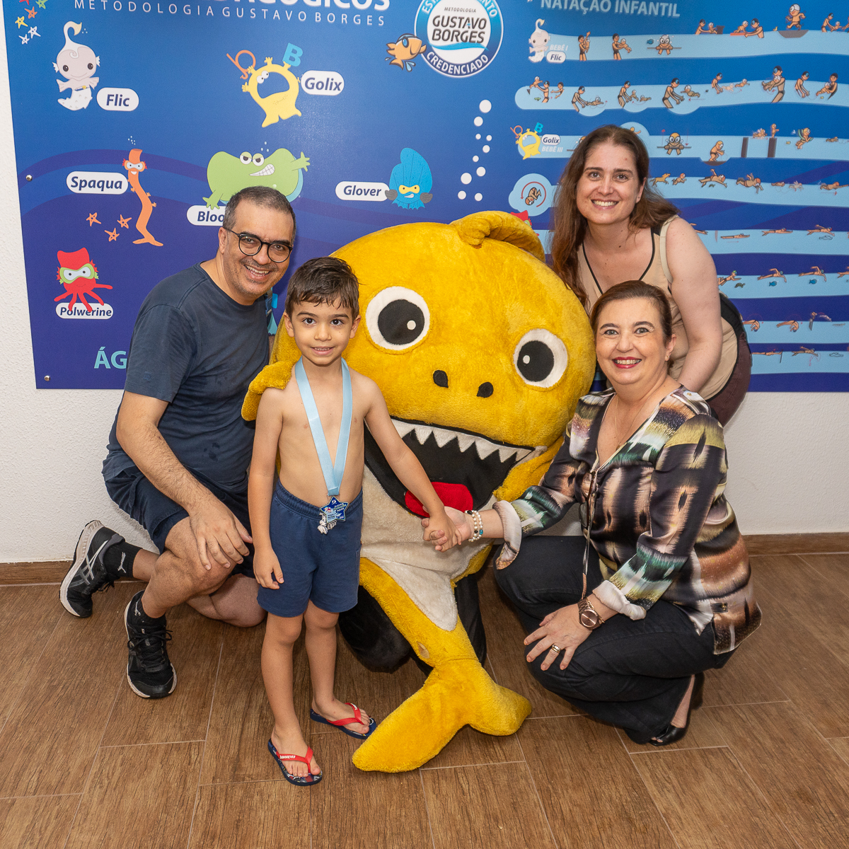 Festival de Natação Infantil na Saúde e Cia