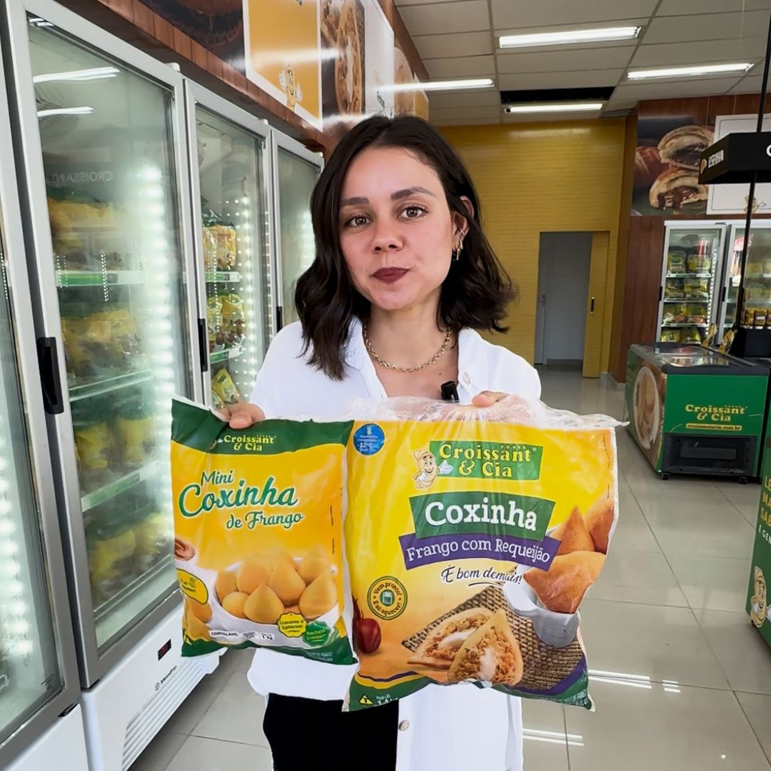 Croissant & Companhia inaugura em Bauru com mais de cem opções de salgados congelados